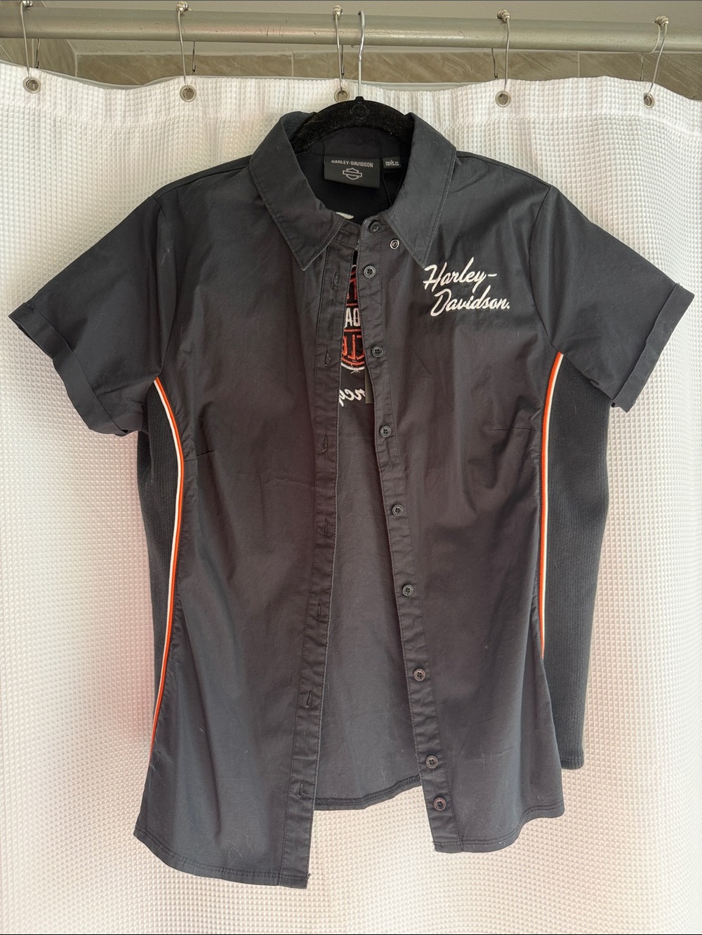 Harley-Davidson Women’s Short Sleeve Shop Shirt